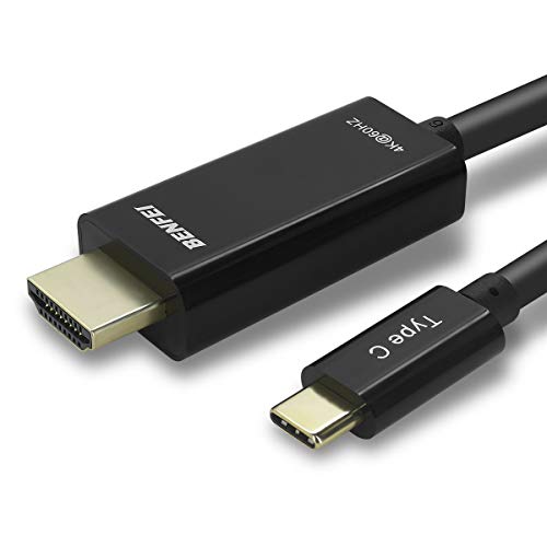 USB C לכבל HDMI, BENFEI USB TYPE-C עד HDMI כבל 10 רגליים [Thunderbolt 3 תואם] עבור MacBook Pro 2019/2018/2017, MacBook Air/iPad Pro 2018,